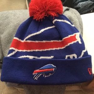 Buffalo Bills new era beanie with cuff.